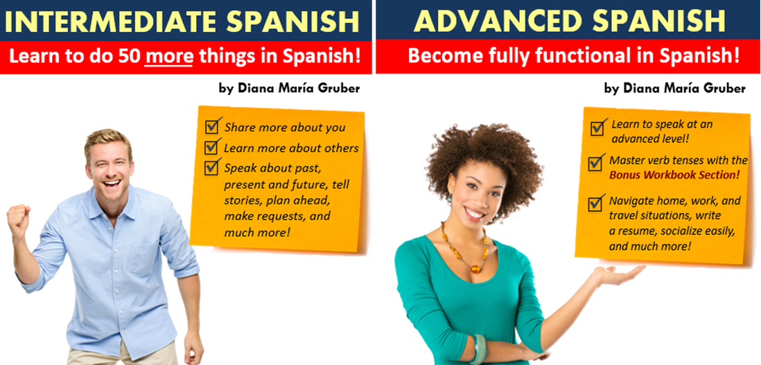 Learn Spanish online - Intermediate and Advanced bundle