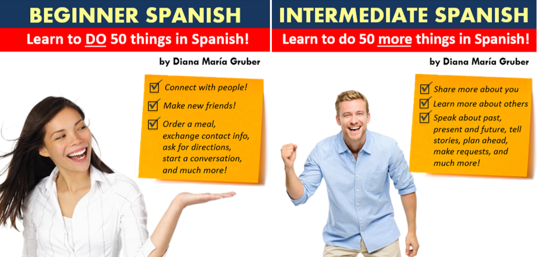 Learn Spanish online - Beginners and Intermediate bundle